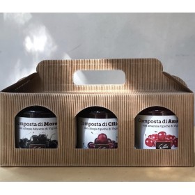 Tris di composte Pasticceria Gollini 2